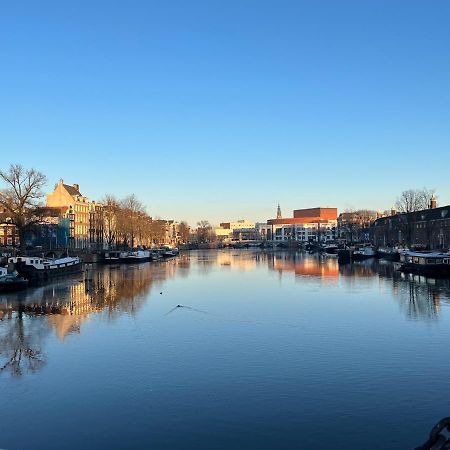 Skinny Bridge Houseboat Amstel View أمستردام المظهر الخارجي الصورة